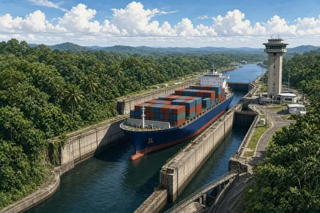 Esclusas de Miraflores, Canal de Panamá
